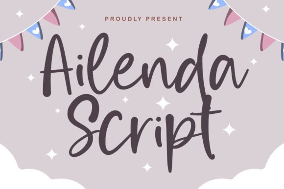 Ailenda Script: A Typeface for Elegant Editorial Design