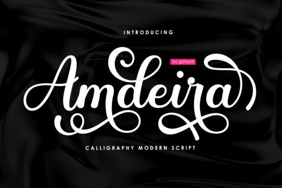 Amdeira Typeface for Polished Brand Identity