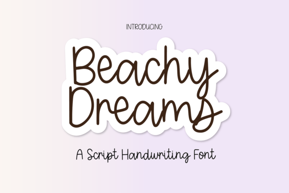 Beachy Dreams Font for Modern Web Design