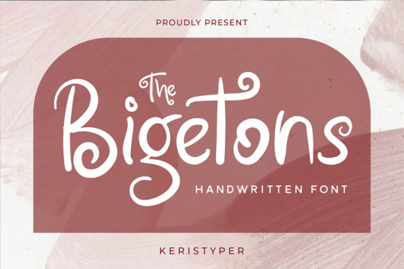 Bigetons Typeface for Editorial Design