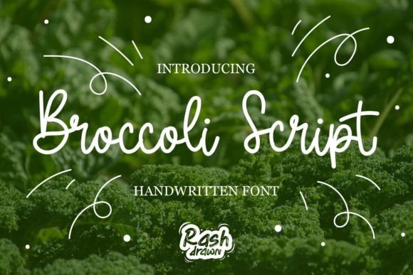 Broccoli Script: The Friendly Typeface for Branding