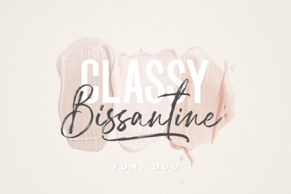 Classy Bissantine Duo Typeface for Editorial Design
