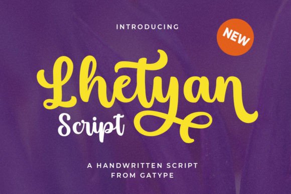 Elevate Your Brand with Lhetyan Script Typeface