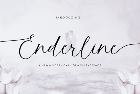 Enderline Script: Elevate Brand Visuals with Elegant Typography
