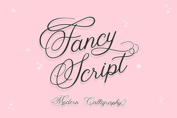 Fancy Script Font for Elegant Handmade Designs