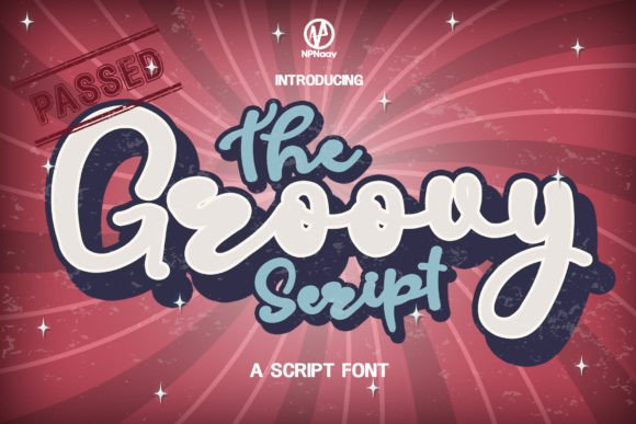 Groovy Script: A Vintage Handwritten Font for Makers