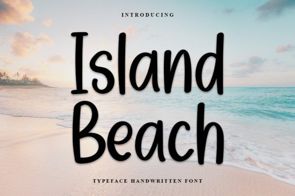 Island Beach Font for Elegant Campaign Design