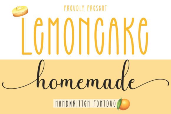 Lemoncake Homemade Duo Font Review for Makers