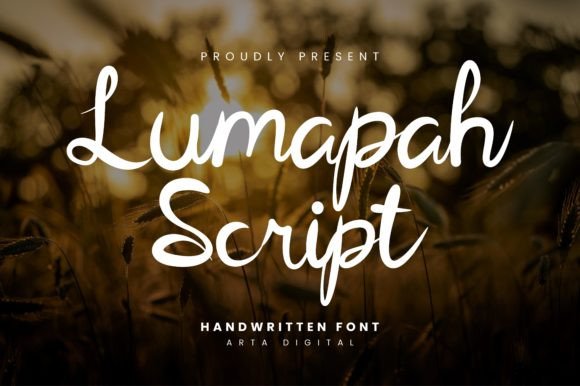 Lumapah Script Typeface for Elegant Branding