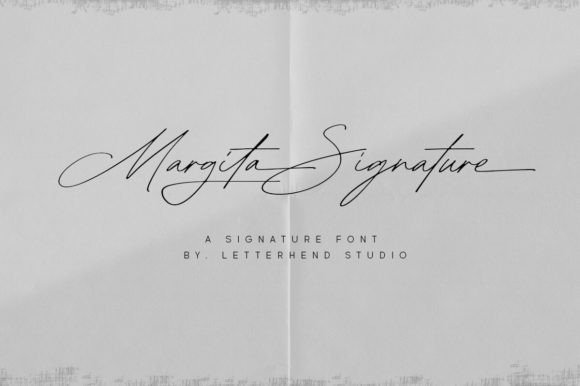 Margita Signature Font for Authentic Branding