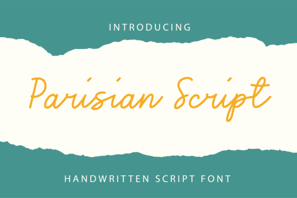 Parisian Script: A Stylish Font for Modern Branding