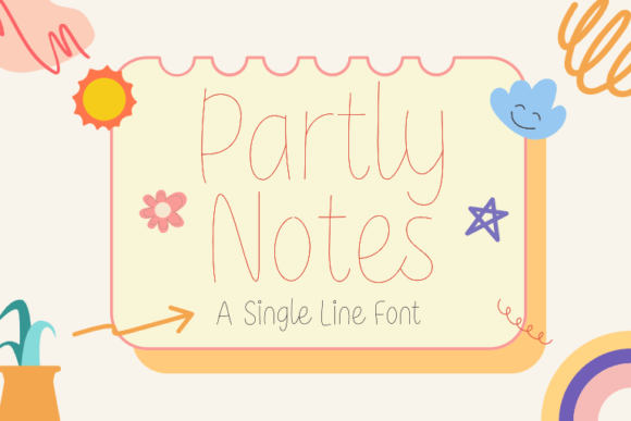 Partly Notes Font: Elevating Small Business Branding