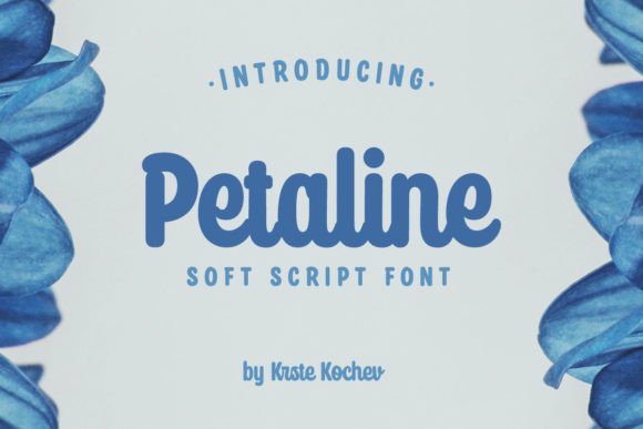 Petaline - Soft Script Font for Branding