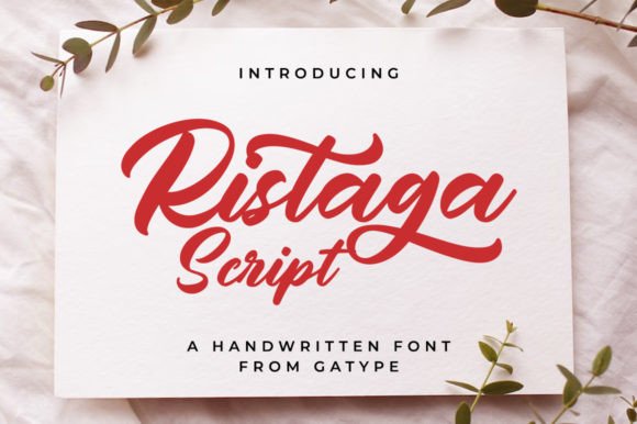 Ristaga Script: Elevate Your Brand Identity