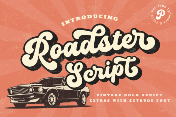 Roadster Script Typeface for Modern Web Design