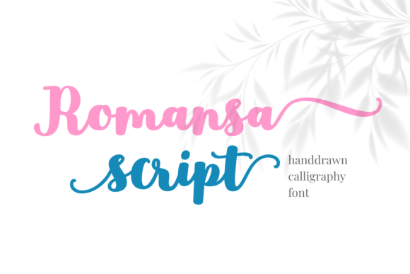 Romansa Script: A Warm Handwritten Font for Designers