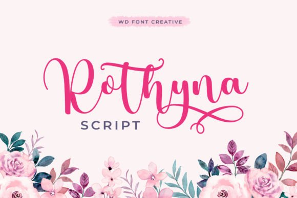 Rothyna Script: An Elegant Typeface for Editorial Design