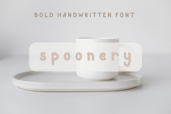 Spoonery: A Friendly Handwritten Font for Editorial Design