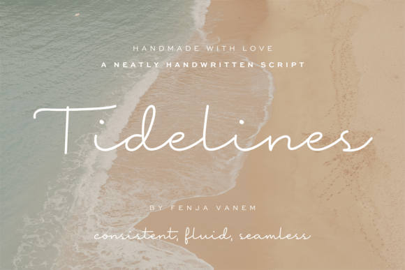 Tidelines: Elevate Your Brand with Elegant Script Fonts